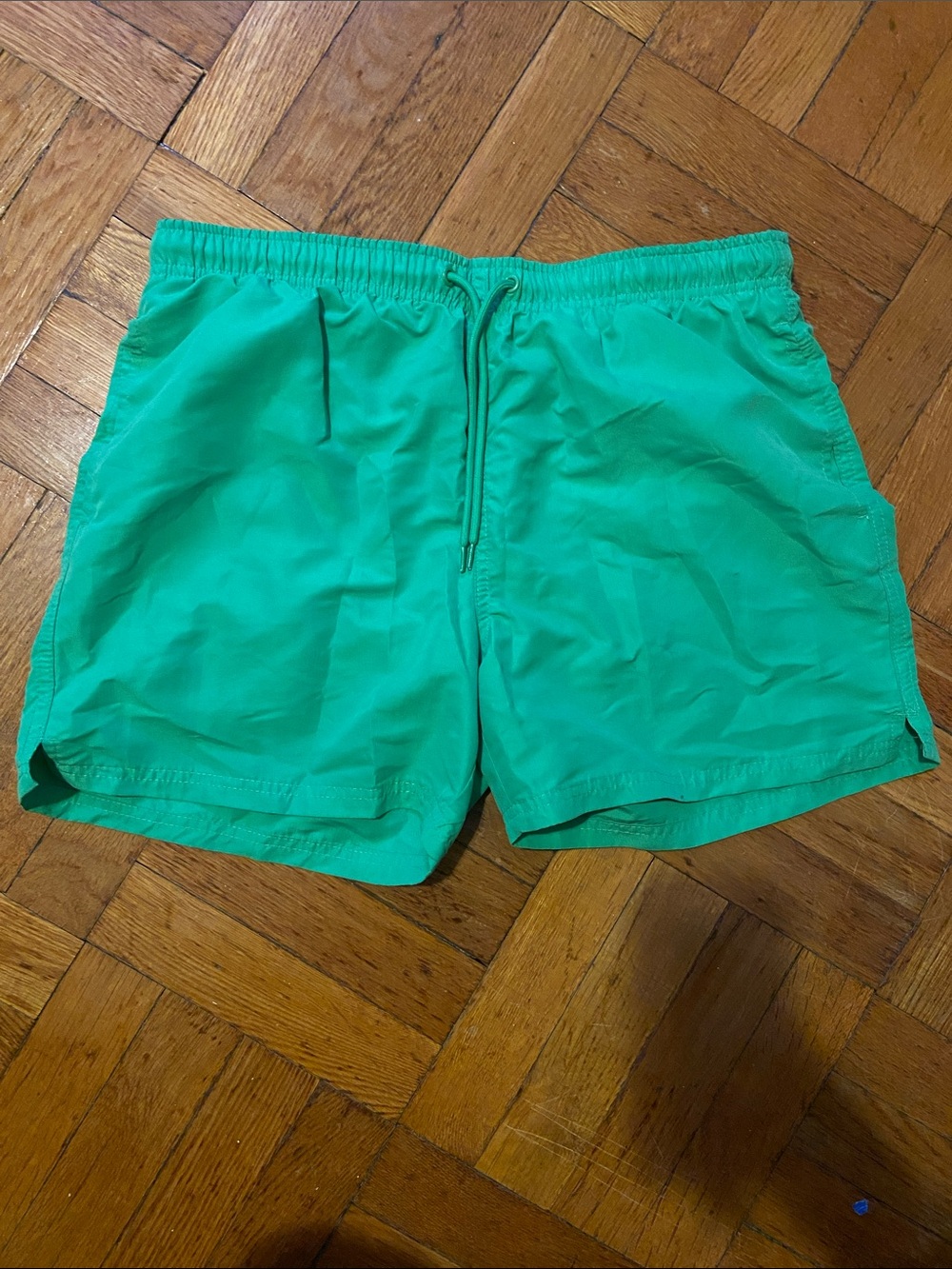 Primark Men's Swim Trunks in Bright Green